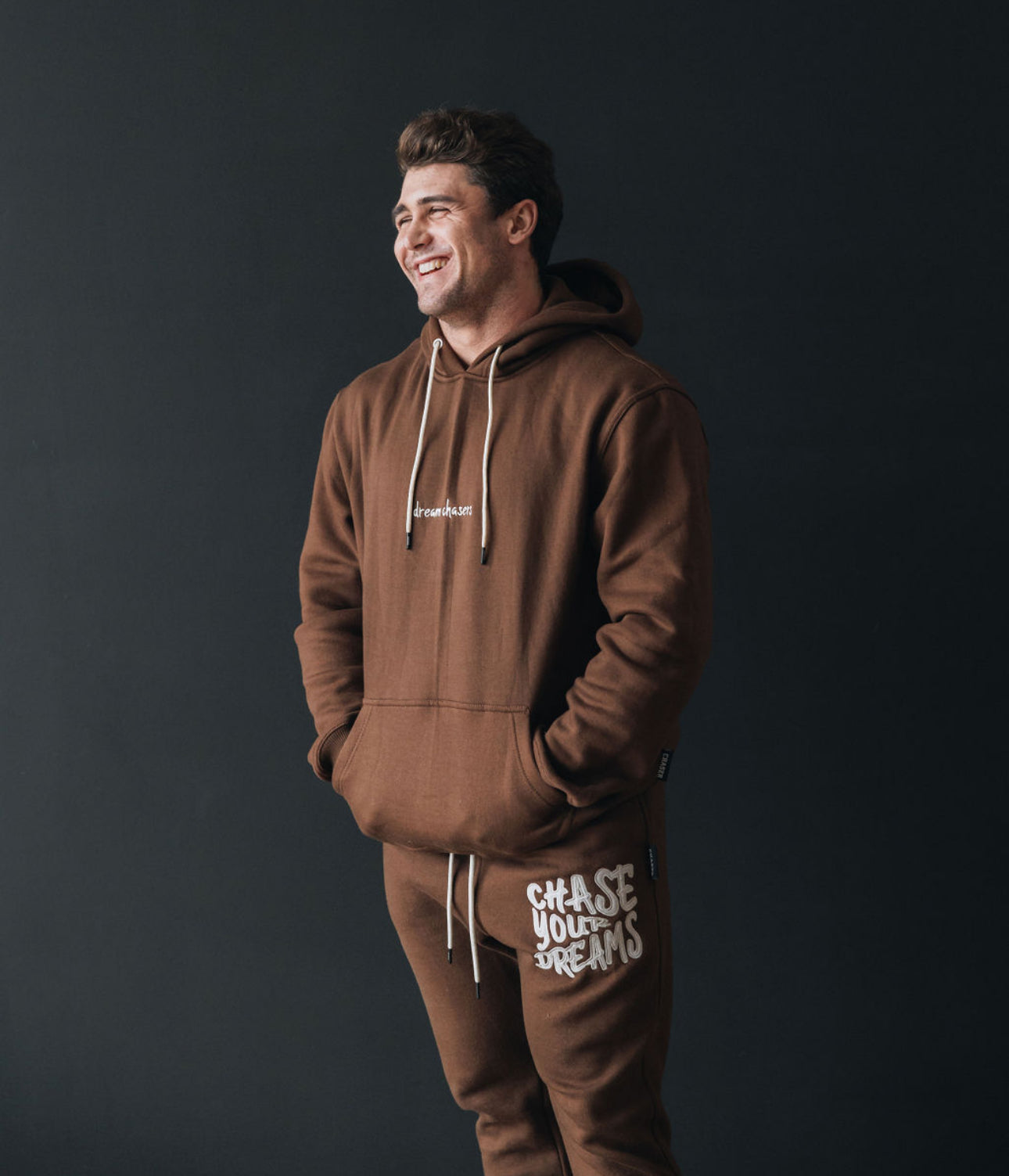 Brown CYD Patch Hoodie