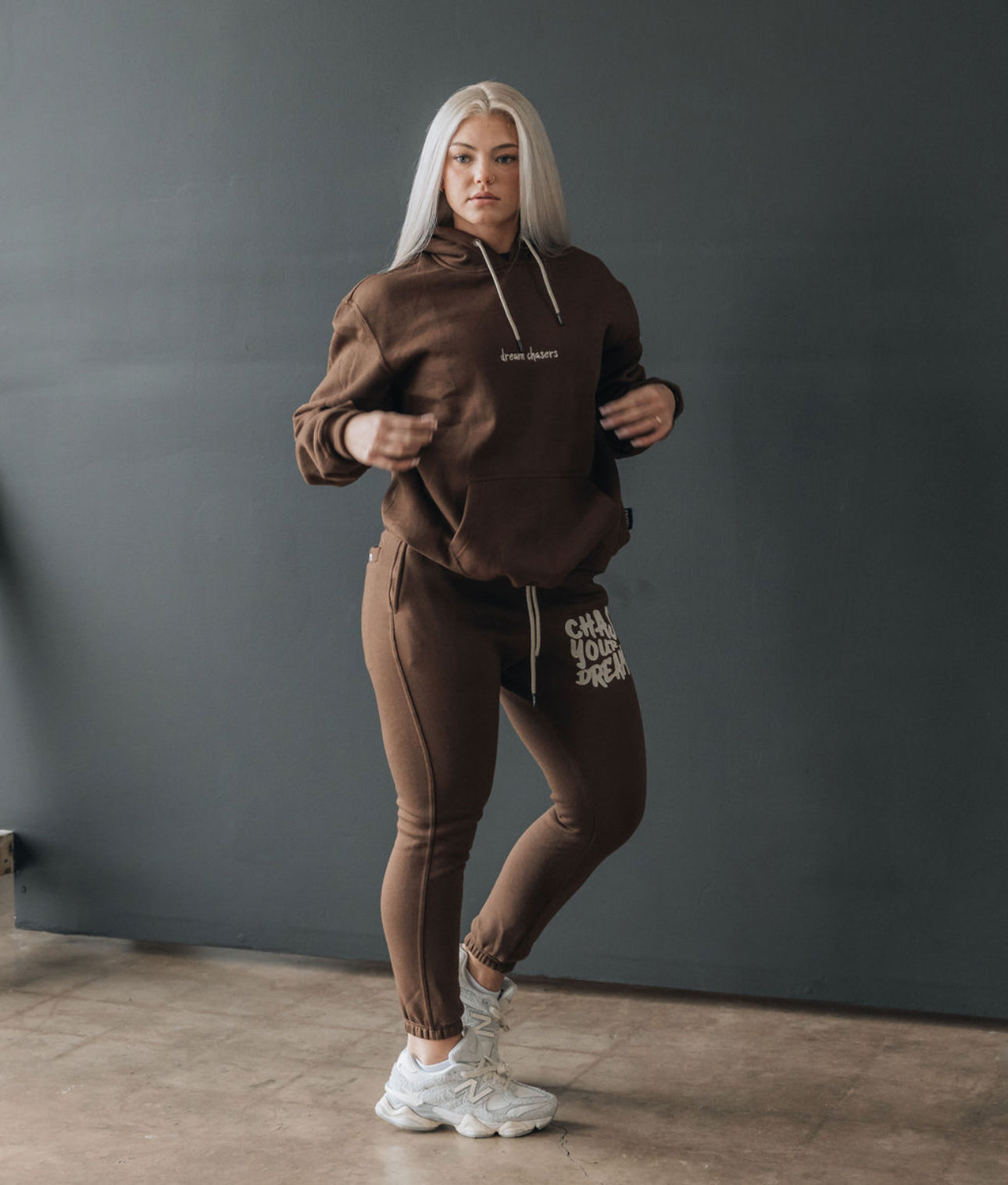 Brown CYD Patch Hoodie