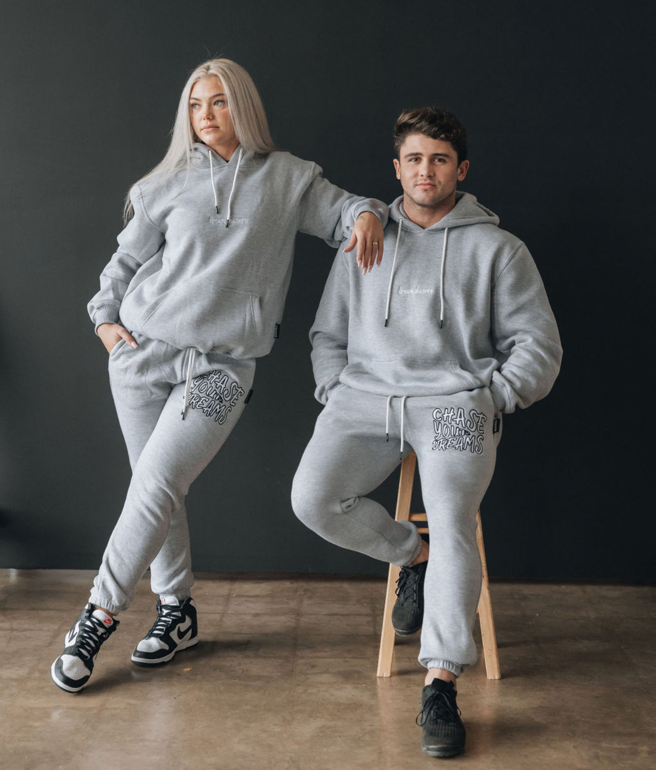 Grey CYD Patch Hoodie