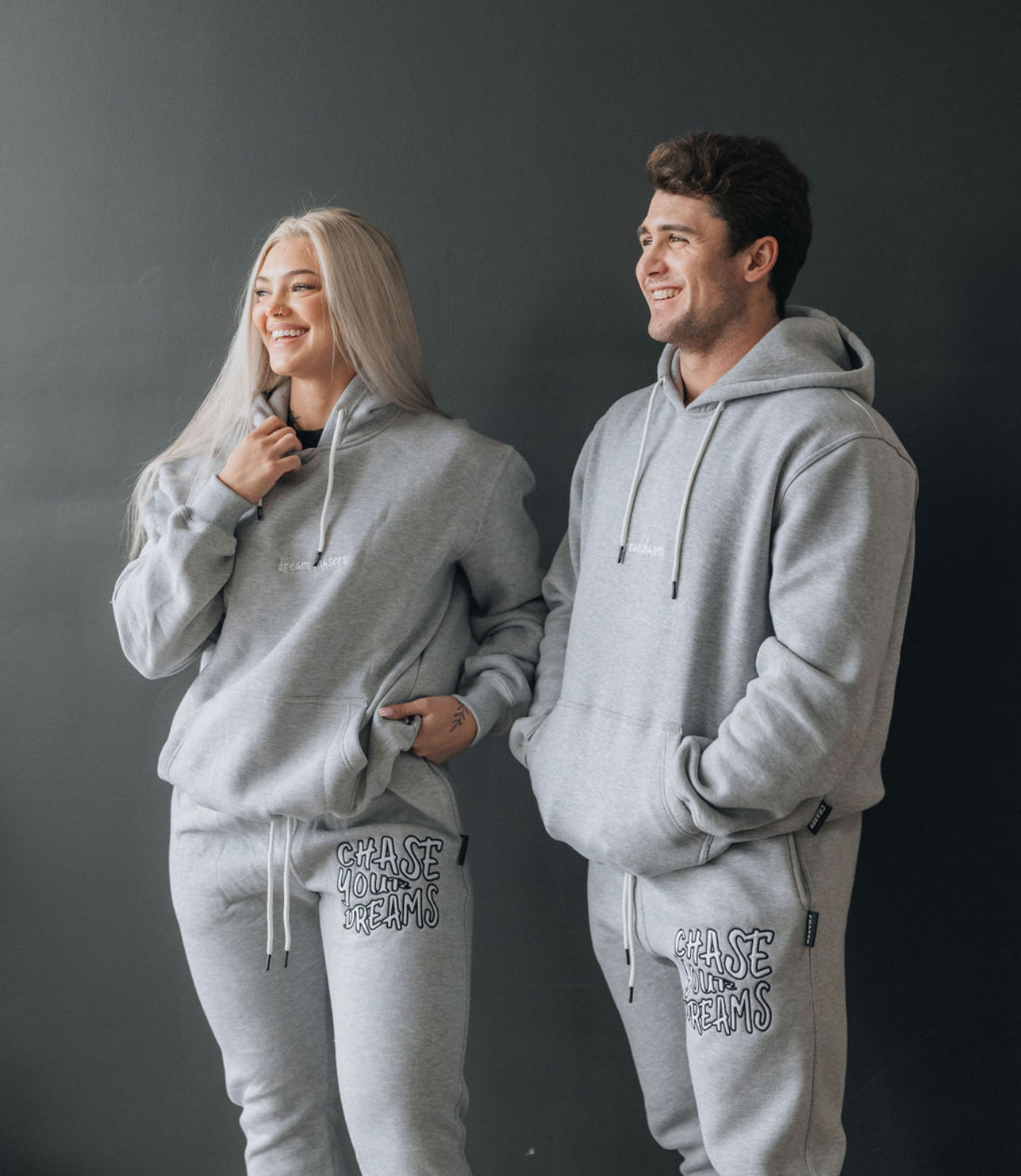 Grey CYD Patch Hoodie