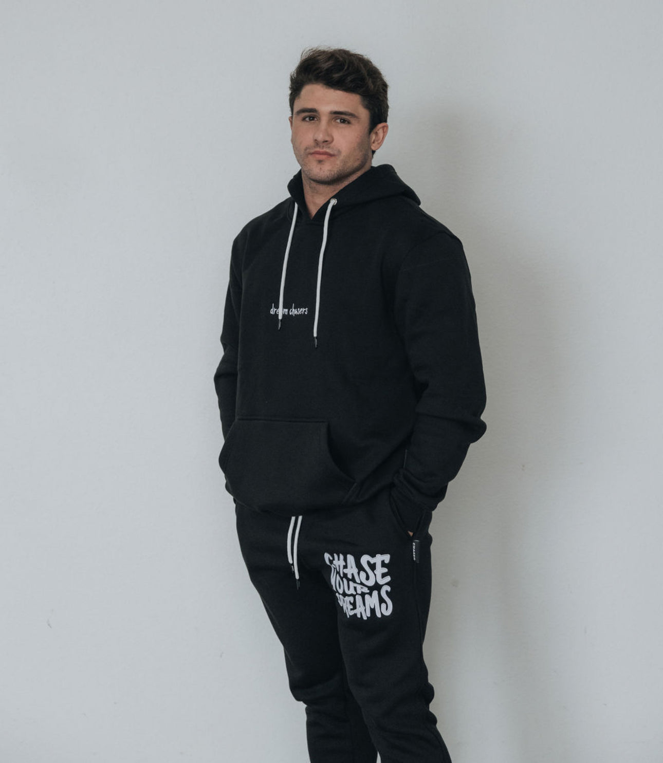 Black CYD Patch Hoodie