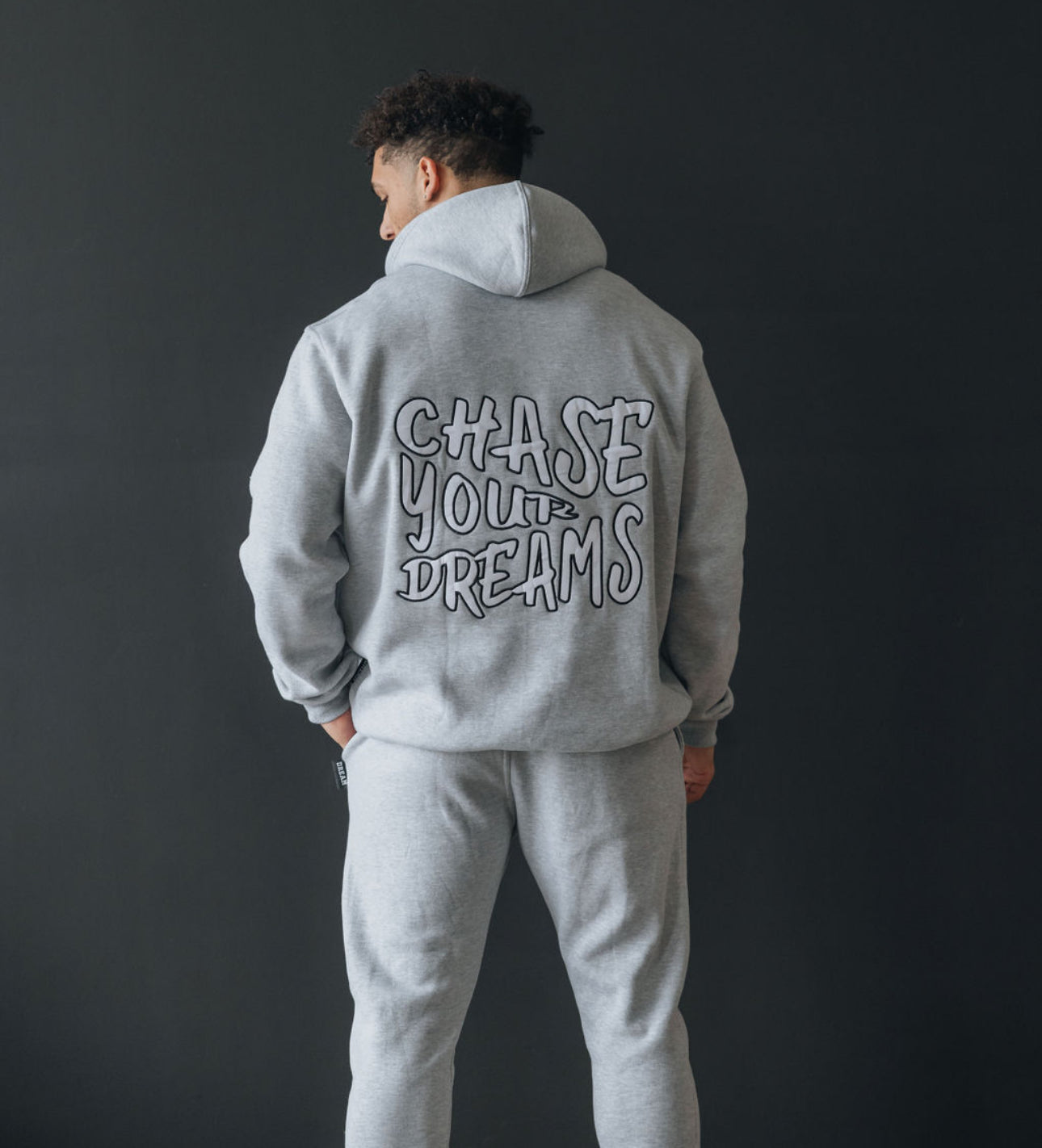 Grey CYD Patch Hoodie